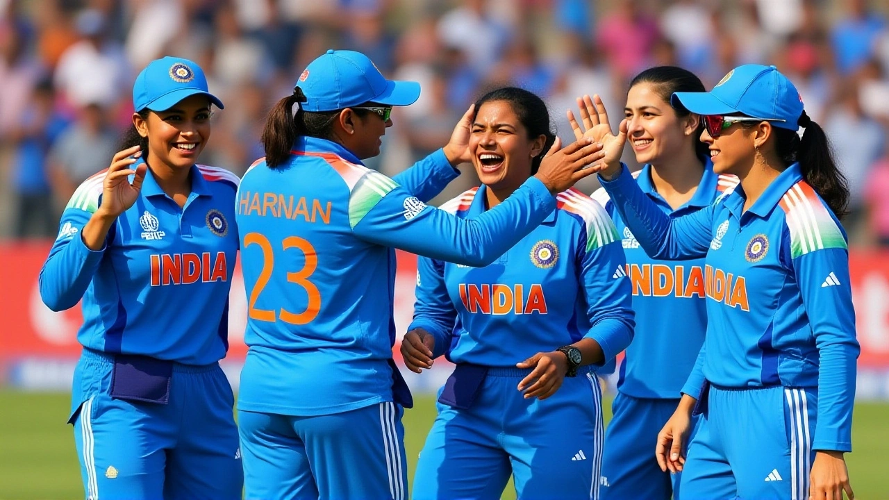 भारत महिला क्रिकेट टीम ने 53 रनों से जीत कर 2025 विश्व कप सेमीफ़ाइनल सुरक्षित कर ली