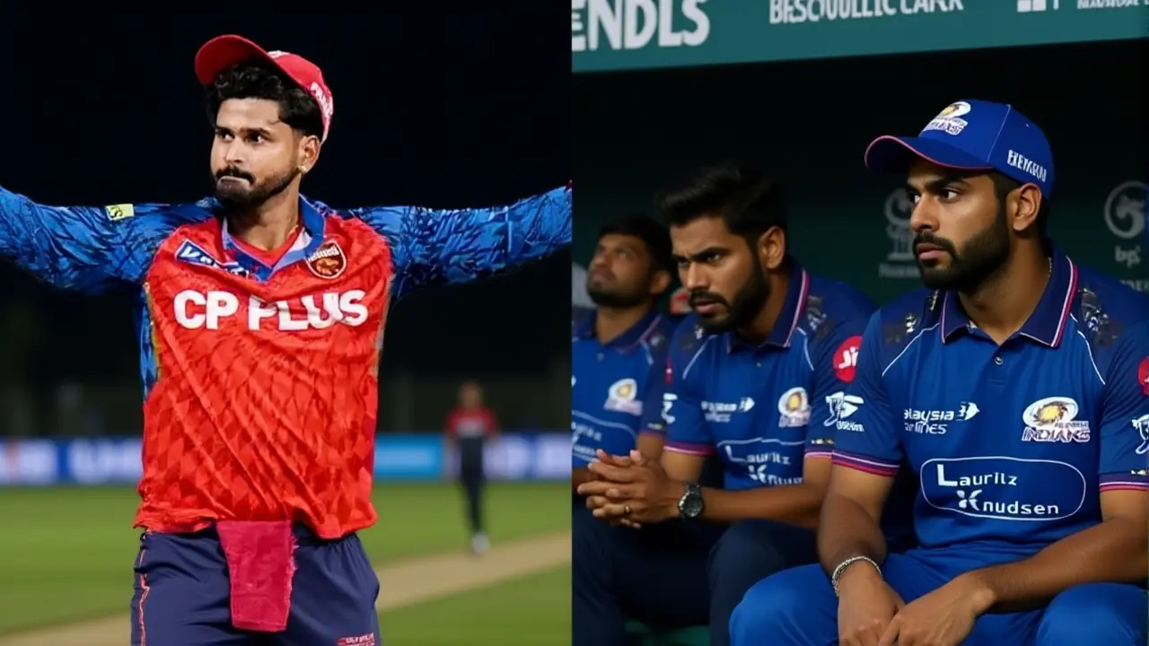 श्रेयस अय्यर के 'जादुई' कैच ने पलटा मैच, PBKS ने मुंबई इंडियंस को हराया